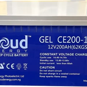 Cloud Energy | 200AH/12V DEEP Cycle Battery